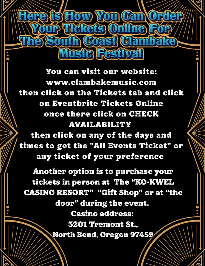 How to order your tickets