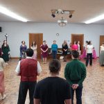 Clambake group dance lesson